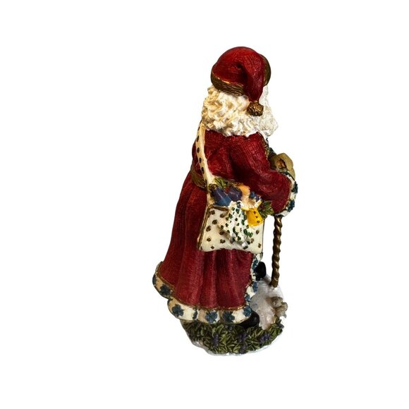 International Santa Claus Collection Babbo Natale Italy Figurine Red 5.5 w/box - Picture 4 of 6